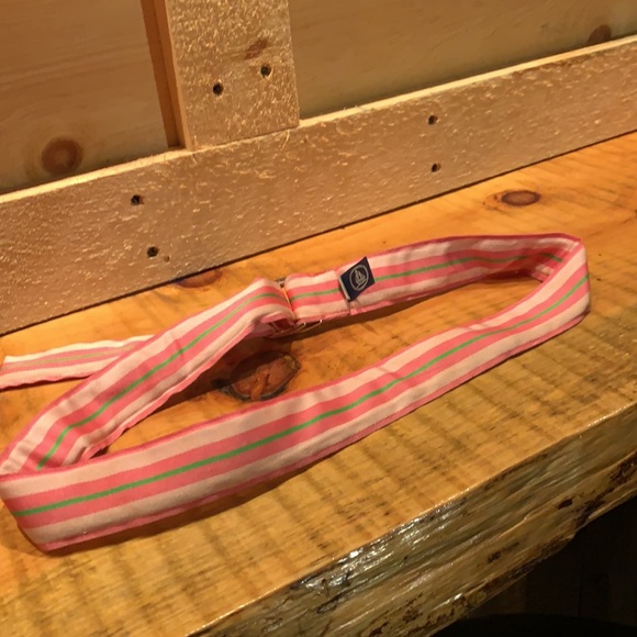 ***DONATED*** Preppy striped ribbon belt size medium - Picture 4 of 4